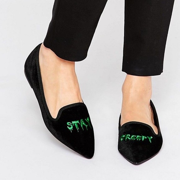 ISO Stay Creepy Flats from ASOS - Picture 2 of 2